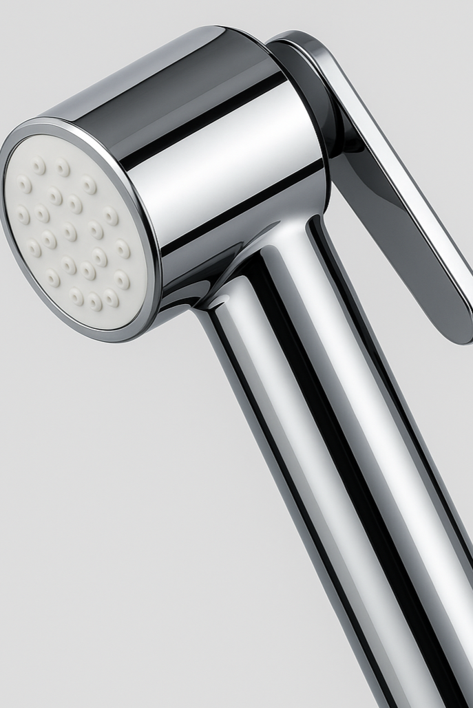 ABS Plastic Space Grey Muslim Shower ABS Set for Modern Toilets